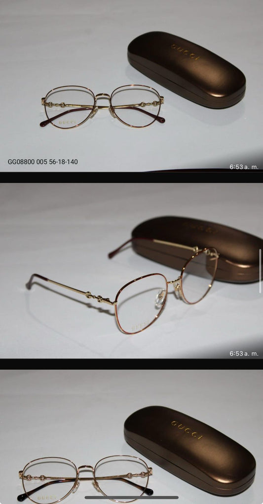 Lentes Gucci - Réplica Nueva (Con Estuche)